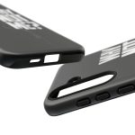 Phone Case — 'Why Not Me?' Bold Text Black Tough Protective Cover