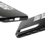 Phone Case — 'Why Not Me?' Bold Text Black Tough Protective Cover