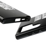 Phone Case — 'Why Not Me?' Bold Text Black Tough Protective Cover