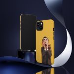 Yellow Shocked Character Phone Case — Quirky Cartoon Protective Cover