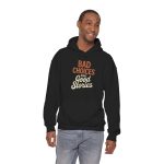Hoodie - “Bad Choices Make Good Stories” Retro Graphic Pullover